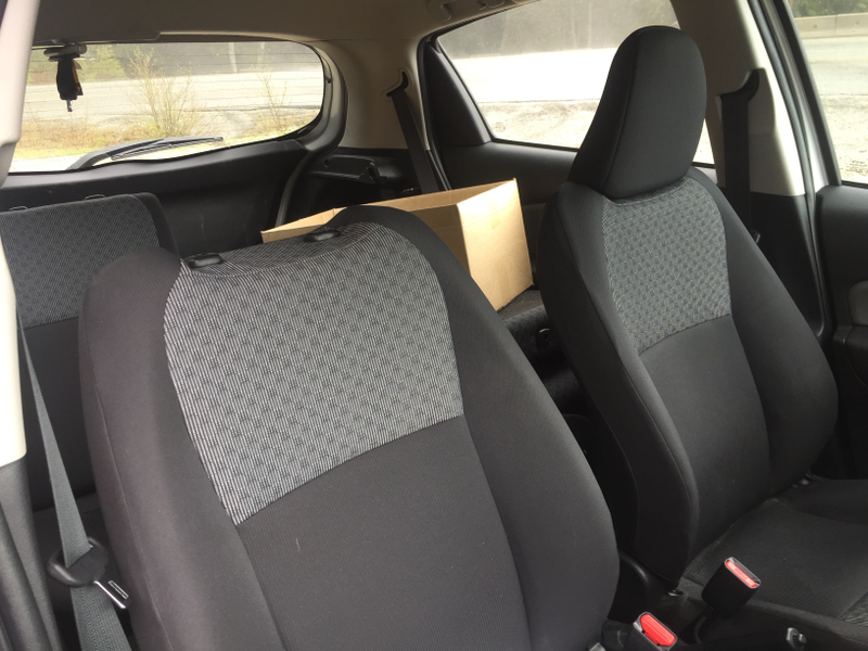 If I drove with headrests other than mine, this thing would have appalling visibility. Well, even more appalling.